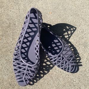 American Apparel pvc jelly sandal flat sandal! Beachwear
